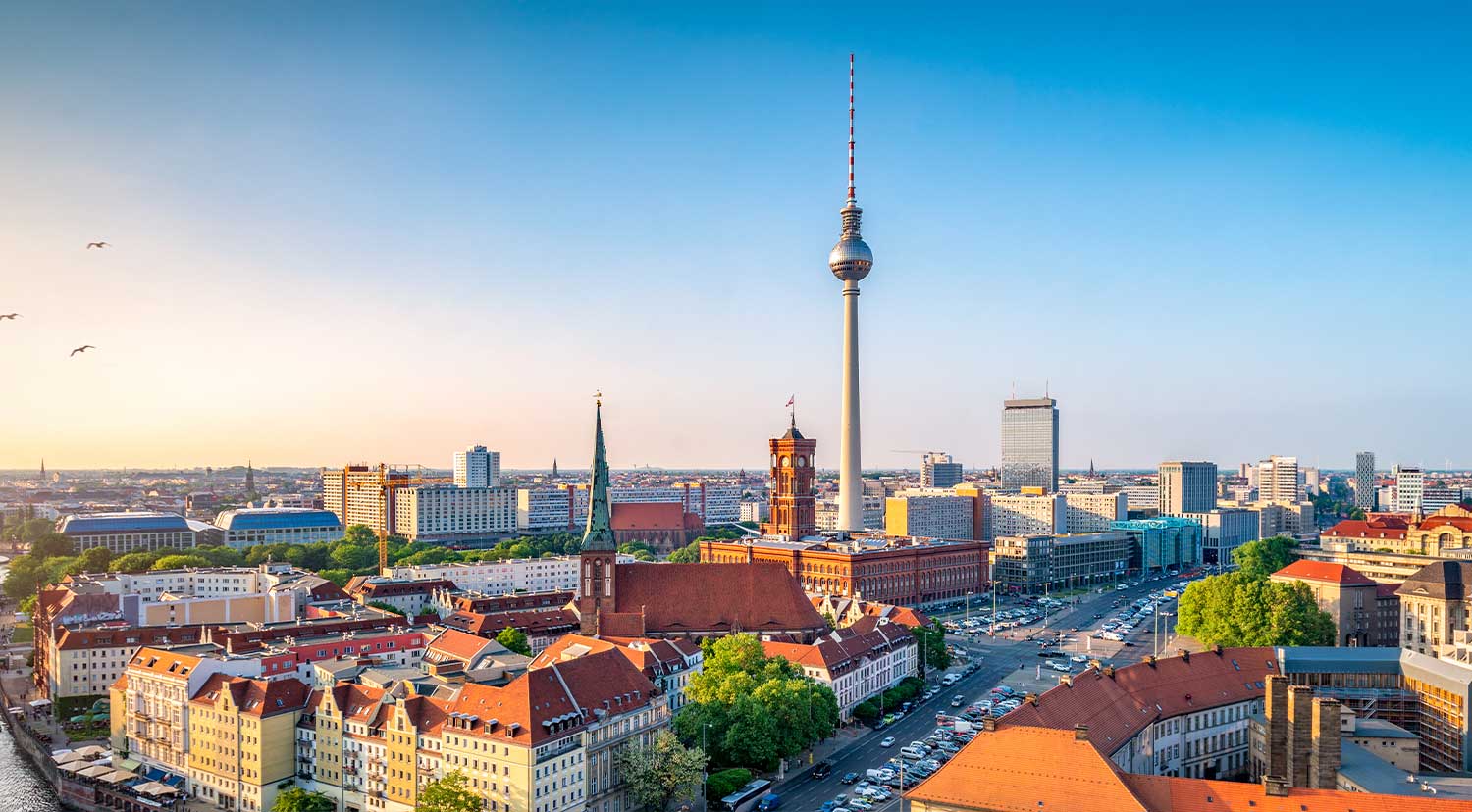 CMD aix Standort Berlin – Skyline von Berlin